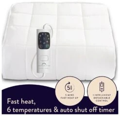 Dreamland Intelliheat Dual Control Mattress Protector-Double 15 Dreamland Intelliheat Dual Control Mattress Protector-Double -Cooking and dining Shop 3114869 R Z004A