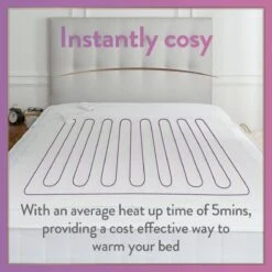 Slumberdown Warm Hugs Electric Blanket - Small Single -Cooking and dining Shop 3133259 R Z006A