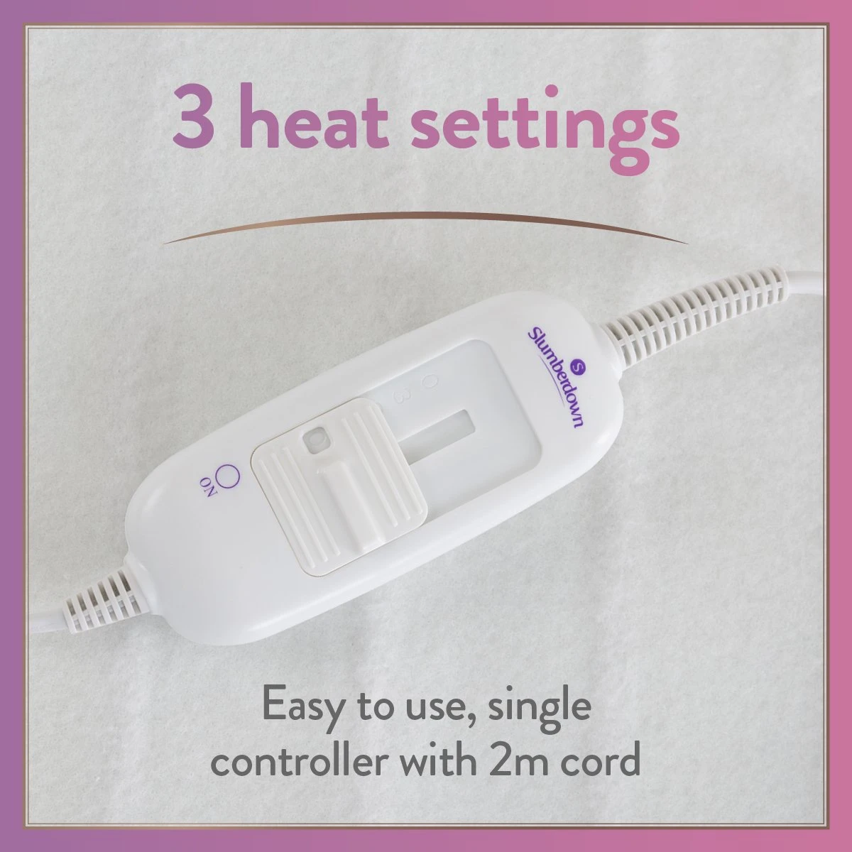 Slumberdown Warm Hugs Electric Blanket - Small Double 4 Slumberdown Warm Hugs Electric Blanket - Small Double - Image 4