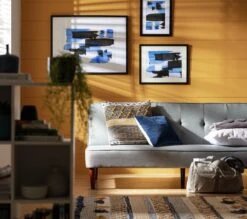 Habitat Odeon 2 Seater Velvet Clic Clac Sofa Bed - Pink -Cooking and dining Shop 3188895 R Z002C