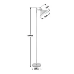 Habitat Skandi Floor Lamp - Grey -Cooking and dining Shop 3204274 R Z020A