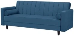 Habitat Preston Clic Clac Velvet Sofa Bed - Navy -Cooking and dining Shop 3249387 R Z009A