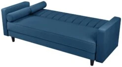 Habitat Preston Clic Clac Velvet Sofa Bed - Navy -Cooking and dining Shop 3249387 R Z012A