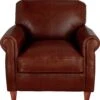 Habitat Kingsley Leather Accent Chair - Tan