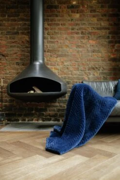 Dreamland Deluxe Velvet Royal Blue Heated Throw - Large -Cooking and dining Shop 3340901 R Z008A