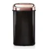 Tower 58L Sensor Bin - Rose Gold & Black