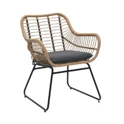 Habitat Ross Rattan Effect Garden Chair - Natural -Cooking and dining Shop 3412688 R Z003A