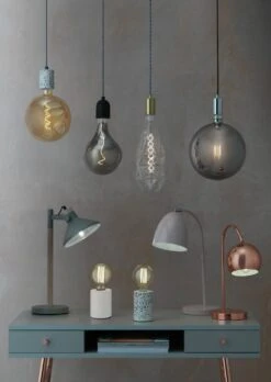 Habitat Pendant Ceiling Light - Matte Black & Herringbone -Cooking and dining Shop 3449802 R Z005C