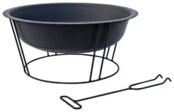 La Hacienda Steel Firepit -Cooking and dining Shop 3452095 R Z002A