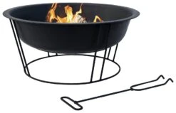 La Hacienda Steel Firepit -Cooking and dining Shop 3452095 R Z004A