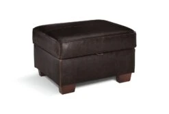 Habitat Salisbury Leather Storage Footstool - Chocolate 10 Habitat Salisbury Leather Storage Footstool - Chocolate -Cooking and dining Shop 3458673 R Z002A