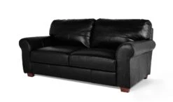 Habitat Salisbury Leather 3 Seater Sofa - Black -Cooking and dining Shop 3568604 R Z002A