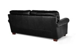 Habitat Salisbury Leather 3 Seater Sofa - Black -Cooking and dining Shop 3568604 R Z003A