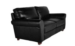 Habitat Salisbury Leather 3 Seater Sofa - Black -Cooking and dining Shop 3568604 R Z004A