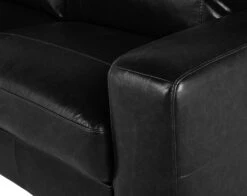 Habitat Salisbury Leather 3 Seater Sofa - Black -Cooking and dining Shop 3568604 R Z006A