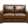 Habitat Eton Leather 2 Seater Sofa - Tan