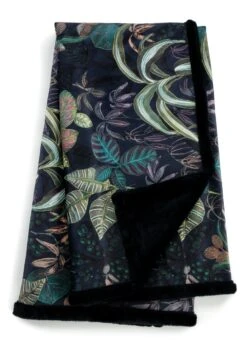 Habitat Botanical Faux Fur Throw - Multi - 125x150cm