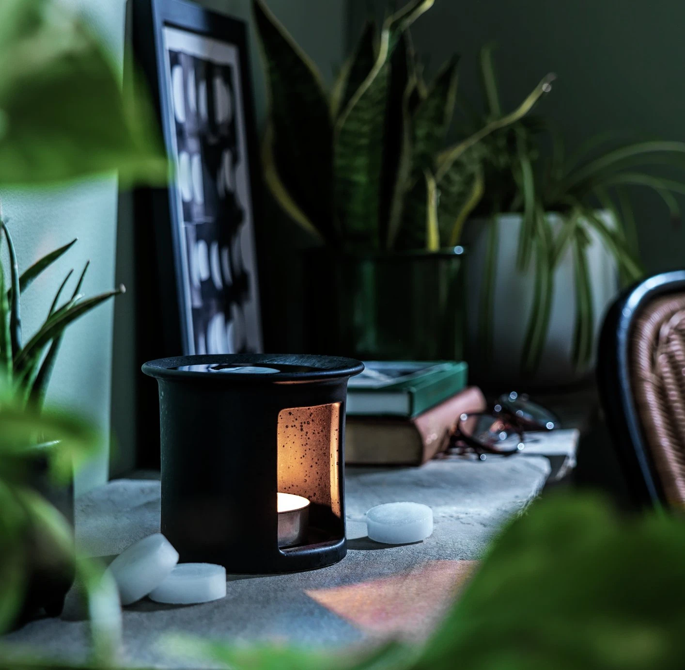 Habitat Ceramic Wax Melt Burner 2 Habitat Ceramic Wax Melt Burner - Image 2