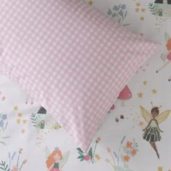 Habitat Glowing Fairies Pink Kids Bedding Set - Toddler -Cooking and dining Shop 3980440 R Z003A