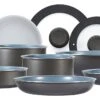 Tower Freedom 13 Piece Aluminium Pan Set - Grey