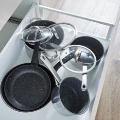 Tower Freedom 13 Piece Aluminium Pan Set - Grey -Cooking and dining Shop 4015864 R Z010A