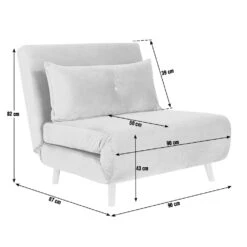 Habitat Roma Single Velvet Chairbed - Orange -Cooking and dining Shop 4165707 R Z003A