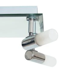 Habitat Milano 4 Light Bathroom Square Spotlight - Chrome -Cooking and dining Shop 4329282 R Z002A