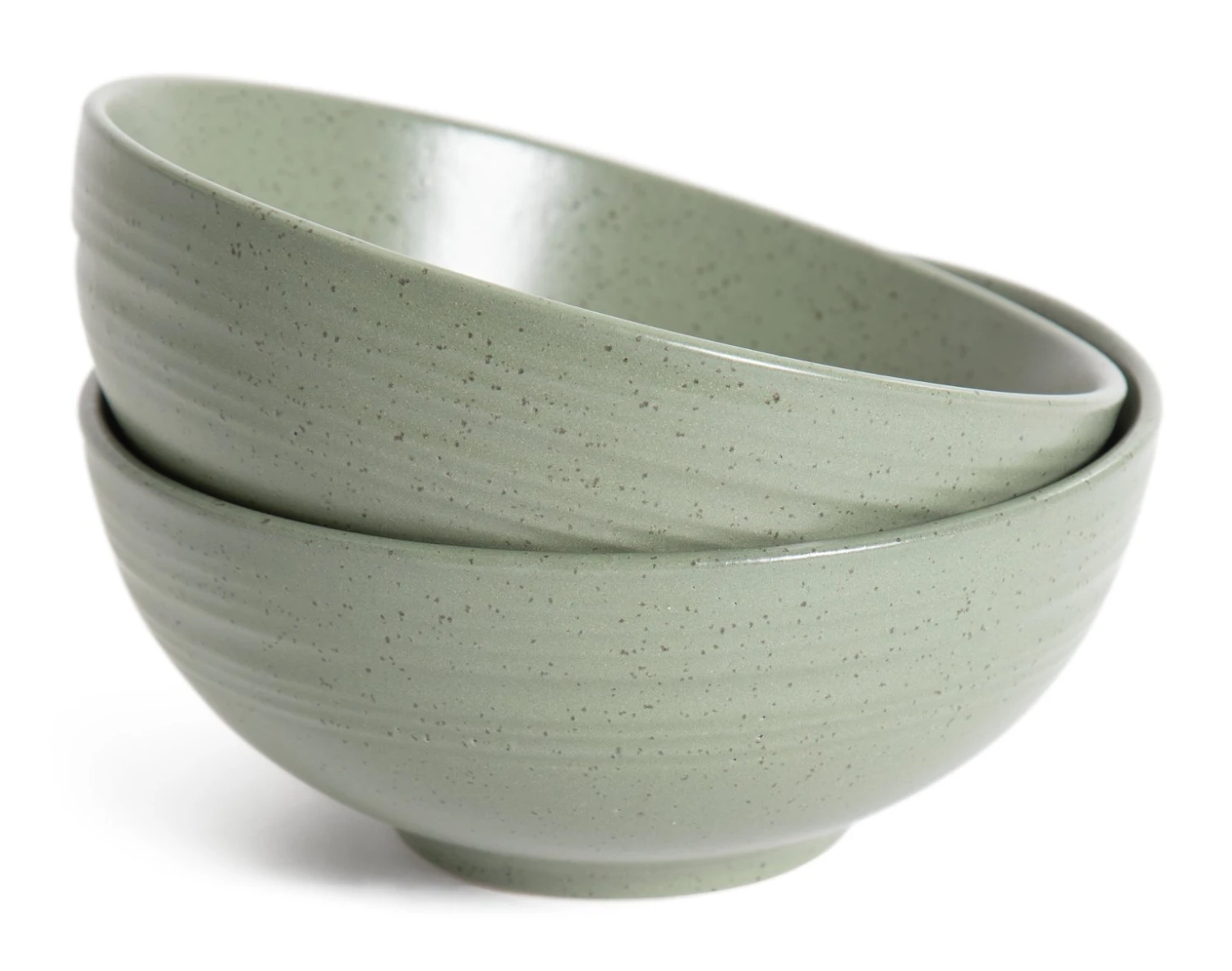 Habitat Textured Ripple 12 Piece Stoneware Dinner Set - Sage 6 Habitat Textured Ripple 12 Piece Stoneware Dinner Set - Sage - Image 6