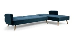 Habitat Andy Right Corner Velvet Clic Clac Sofa Bed - Navy 22 Habitat Andy Right Corner Velvet Clic Clac Sofa Bed - Navy -Cooking and dining Shop 4461126 R Z007A