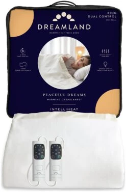Dreamland Ivory Supersoft Dual Control Overblanket-King -Cooking and dining Shop 4463973 R Z002A