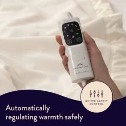 Dreamland Ivory Supersoft Dual Control Overblanket-King -Cooking and dining Shop 4463973 R Z007A