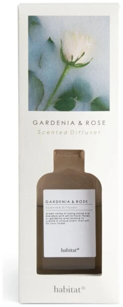 Habitat 150ml Scented Diffuser - Gardenia & Rose -Cooking and dining Shop 4497444 R Z003A