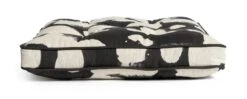 Habitat Ink Print Pack Of 2 Seat Cushions - White And Black -Cooking and dining Shop 4497516 R Z002A