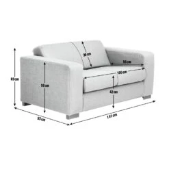 Argos Home Ava Small Fabric 2 Seater Sofa - Charcoal -Cooking and dining Shop 4509019 R Z020A