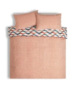 Habitat Geometric ZigZag Multicolour Bedding Set - Single -Cooking and dining Shop 4529257 R Z003A
