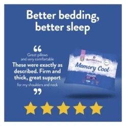 Slumberdown Cool Max Memory Support Firm Pillow -Cooking and dining Shop 4539481 R Z003A