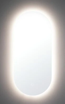 Habitat Large Vertical Backlight LED Mirror - White 11 Habitat Large Vertical Backlight LED Mirror - White -Cooking and dining Shop 4564401 R Z003A