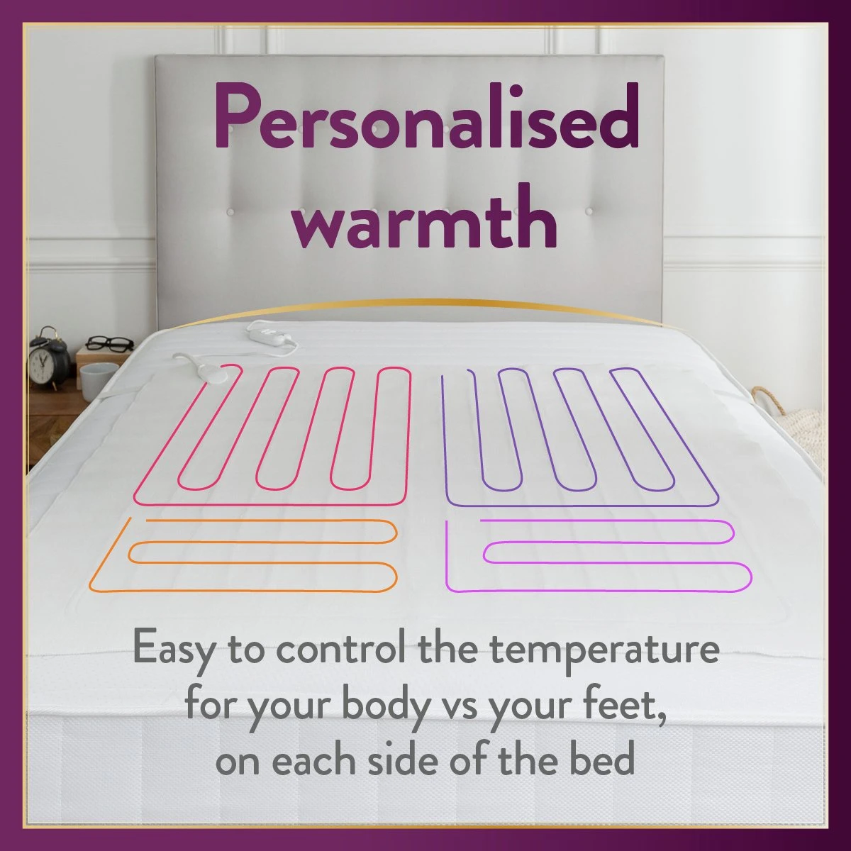 Slumberdown Perfeclty Warm Luxury Electric Blanket-Superking 5 Slumberdown Perfeclty Warm Luxury Electric Blanket-Superking - Image 5