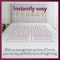 Slumberdown Perfeclty Warm Luxury Electric Blanket-Superking 20 Slumberdown Perfeclty Warm Luxury Electric Blanket-Superking -Cooking and dining Shop 4632113 R Z008A