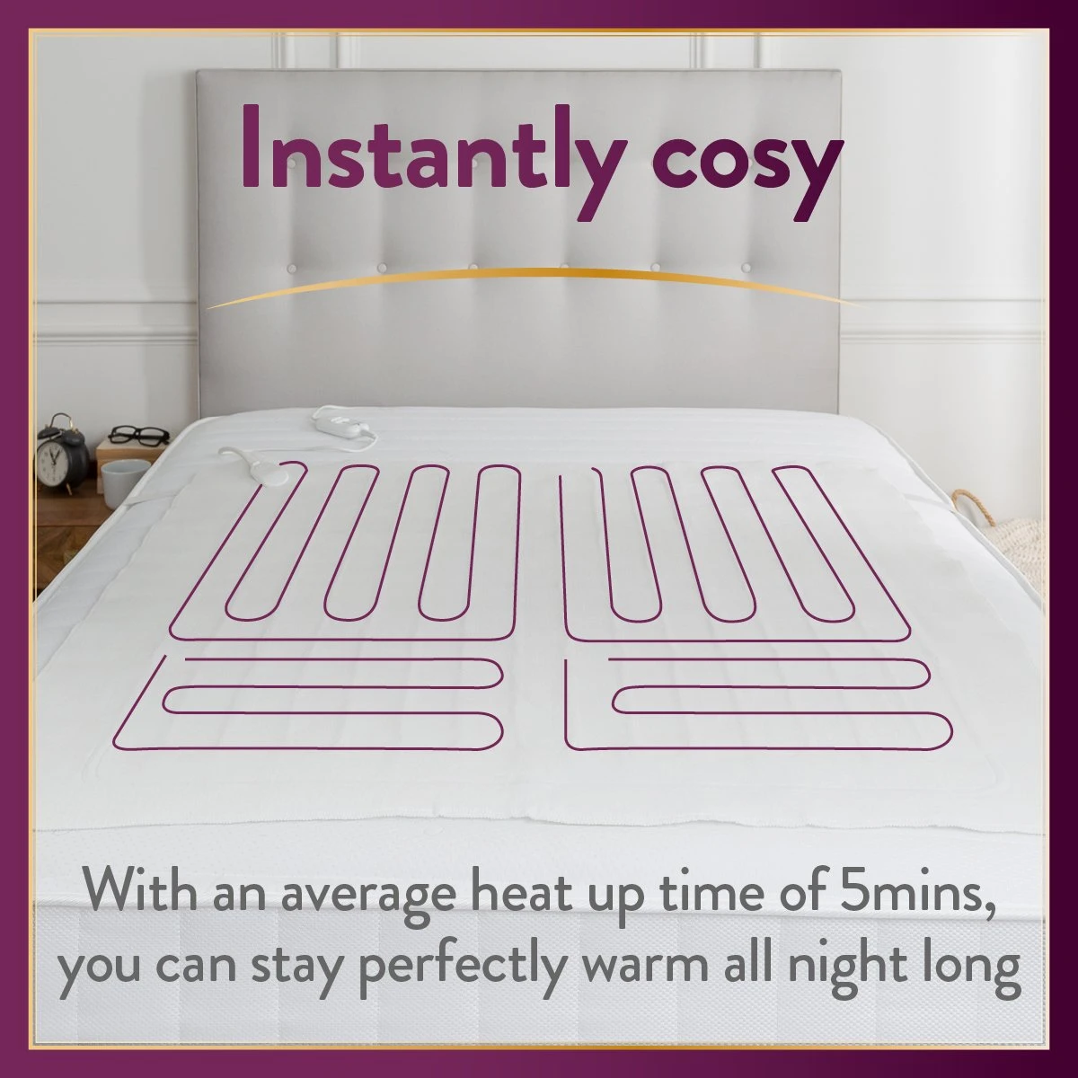 Slumberdown Perfeclty Warm Luxury Electric Blanket-Superking 8 Slumberdown Perfeclty Warm Luxury Electric Blanket-Superking - Image 8