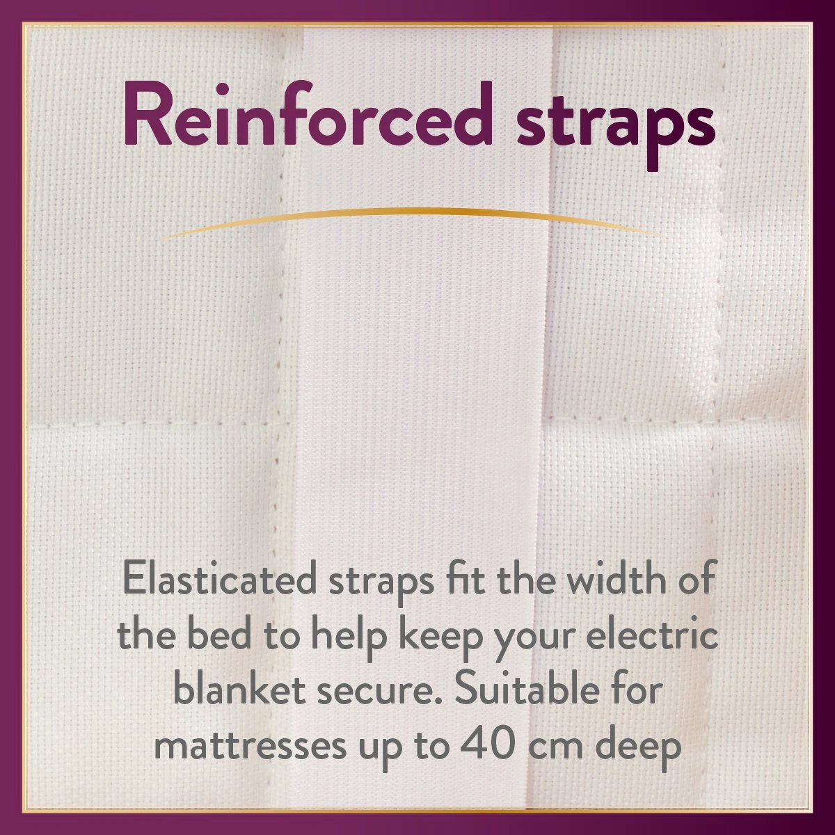 Slumberdown Perfeclty Warm Luxury Electric Blanket-Superking 9 Slumberdown Perfeclty Warm Luxury Electric Blanket-Superking - Image 9