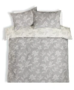 Habitat Floral Trail Grey Bedding Set - Single -Cooking and dining Shop 4636700 R Z002A
