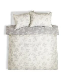 Habitat Floral Trail Grey Bedding Set - Single -Cooking and dining Shop 4636700 R Z003A