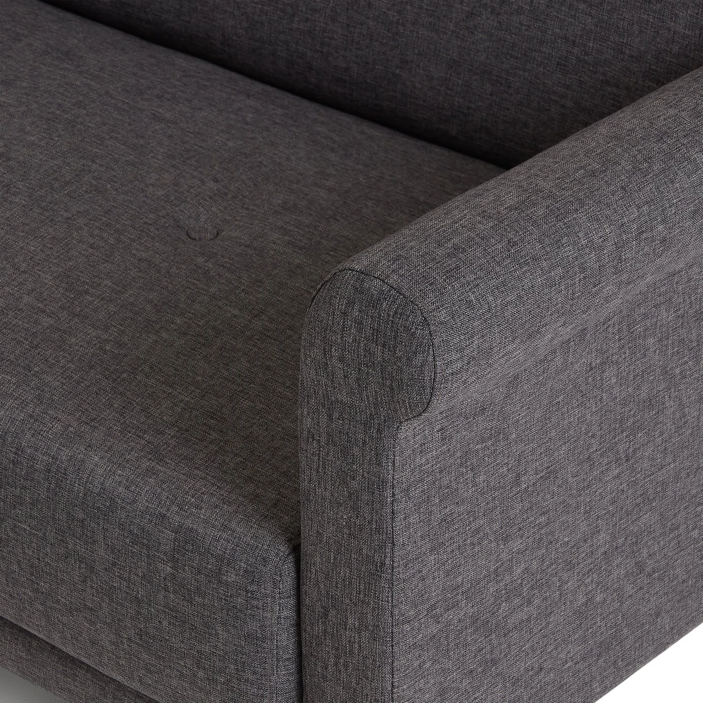 Habitat Evie Fabric 2 Seater Sofa In A Box - Charcoal 9 Habitat Evie Fabric 2 Seater Sofa In A Box - Charcoal - Image 9