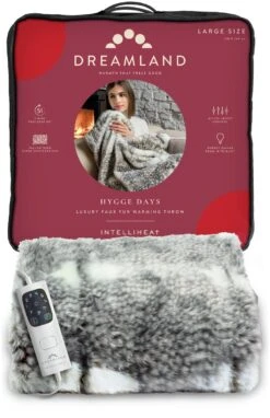 Dreamland Luxury Faux Fur Heated Throw - Large -Cooking and dining Shop 4669911 R Z007A