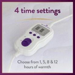 Slumberdown Perfectly Warm Luxury Electric Blanket-King Dual -Cooking and dining Shop 4746731 R Z006A