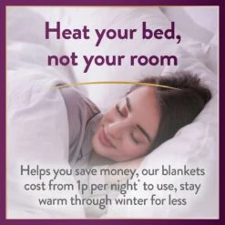 Slumberdown Perfectly Warm Luxury Electric Blanket-King Dual -Cooking and dining Shop 4746731 R Z007A