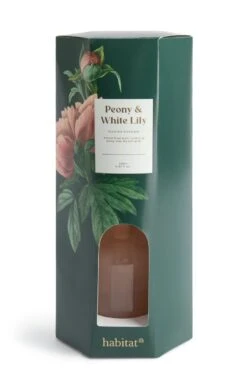 Habitat 150ml Scented Diffuser - Peony & White Lily -Cooking and dining Shop 4845096 R Z003A
