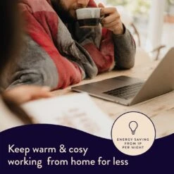 Dreamland Sherpa Tartan Reversible Overblanket -Cooking and dining Shop 4883333 R Z004A