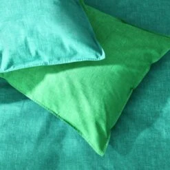 Habitat Emerald Cotton Textured Green Bedding Set - Single -Cooking and dining Shop 4887432 R Z003A
